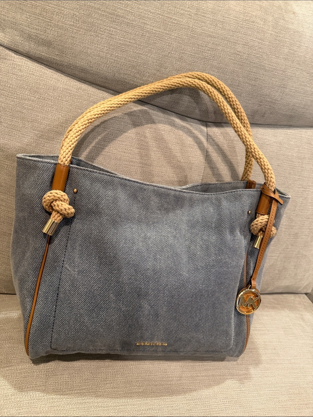 Michael Kors denim bag